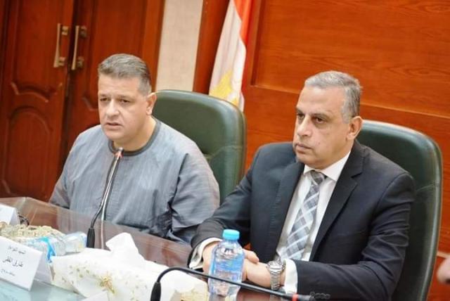 لقاء محافظ سوهاج وأعضاء مستقبل وطن