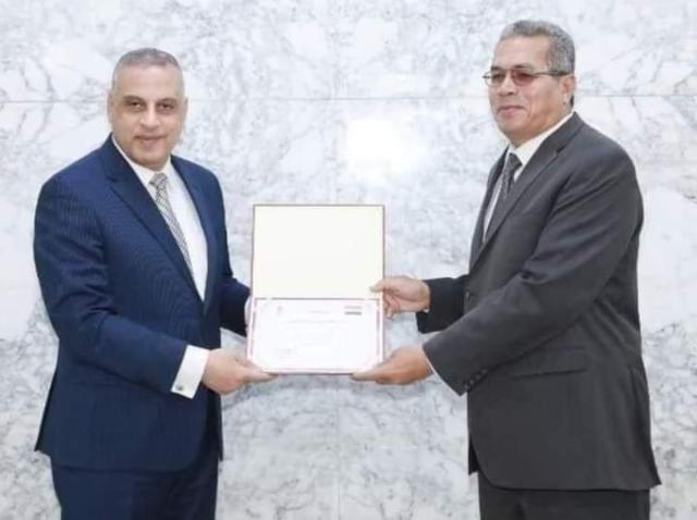 أثناء التكريم