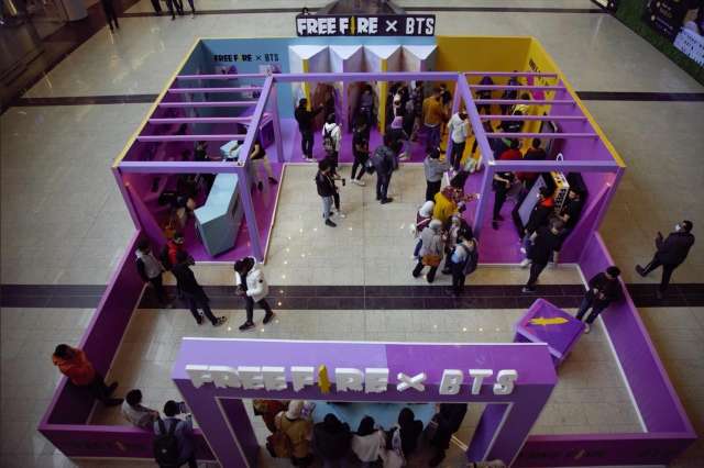 ”جارينا فري فاير” بالتعاون مع فرقة ” BTS ” تستضيف فعاليات مميزة في مصر