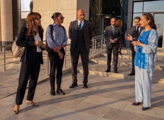 جامعة مصر للمعلوماتية تستقبل وفداً من ”Meta” لبحث سبل التعاون العلمي وتحسين جودة المستقبل الرقمي