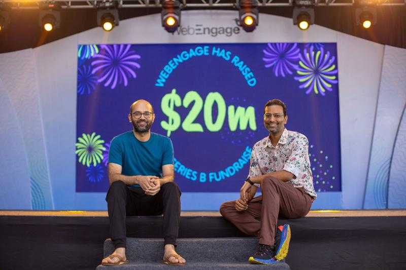 WebEngage الناشئة لبرمجيات الشركات تجمع 20 مليون دولار في الجولة التمويلية  الثانيه وتطمح لطرح أسهمها للاكتتاب العام خلال ثلاث سنوات