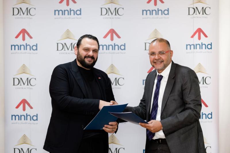 مدينة نصر للإسكان والتعمير توقع عقد إنشاءات مع دار المعمار للمقاولات DMC لتطوير مشروع ليك بارك بقيمة 350 مليون جنيه