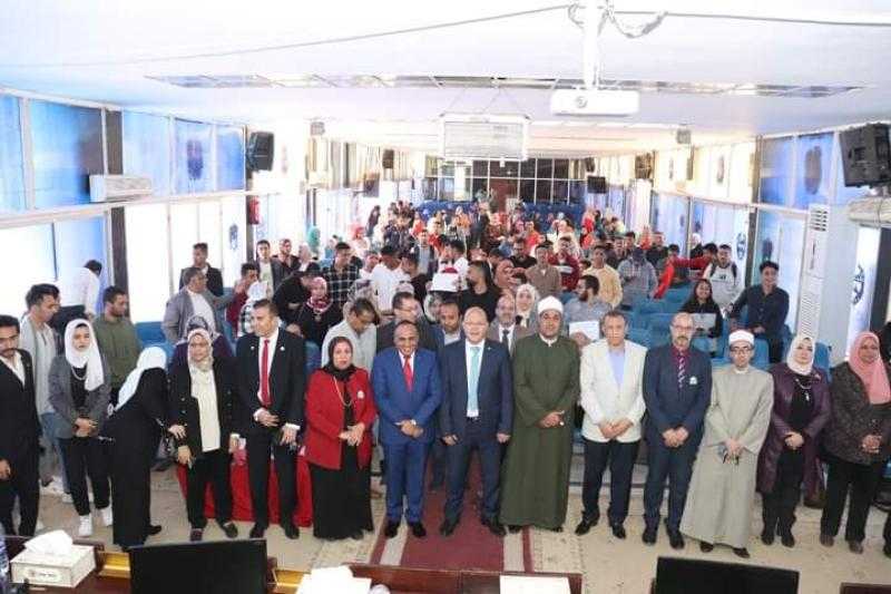 طلاب من أجل مصر بجامعة سوهاج  تنظم حفلاً لتكريم حفظة القرآن الكريم و الحديث الشريف نظم طلاب من أجل مصر بجامعة سوهاج حفلاً لتكريم الفائزين بمسابقتي القرآن الكريم والحديث الشريف