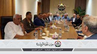أمانة الفلاحين بـ”الجبهة الوطنية” تبحث خطة دعم مرشحي الحزب في الانتخابات