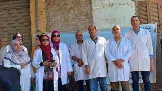 قافلة بيطرية مجانية بقرية شطورة مركز طهطا بالاشتراك مع كلية الطب البيطري جامعة سوهاج ومديريةالطب البيطرى بسوهاج