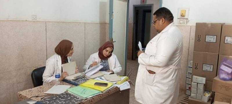 تتفقد مديرة مستشفى المنشاة أقسام المستشفى بناء على تعليمات وكيل الوزارة