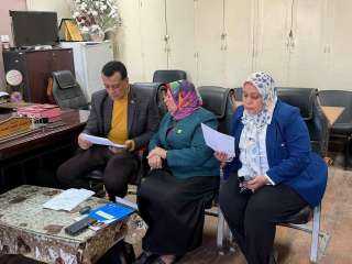 د. صباح صابر عضو لجنة التعليم بمجلس النواب نلتقى بمدير التربية والتعليم بسوهاج لمناقشة الاستعدادات النهائية للفصل الدراسي الثانى