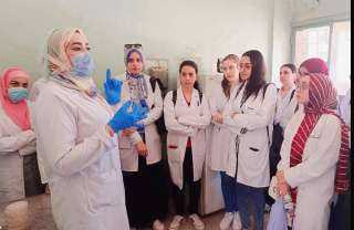 تدريب طلبة الامتياز بكلية الطب البيطري بسوهاج فى الأقسام المختلفة بمعهد بحوث... تدريب طلبة الامتياز بكلية الطب البيطري بسوهاج فى الأقسام المختلفة بمعهد بحوث الصحة الحيوانية بسوهاج